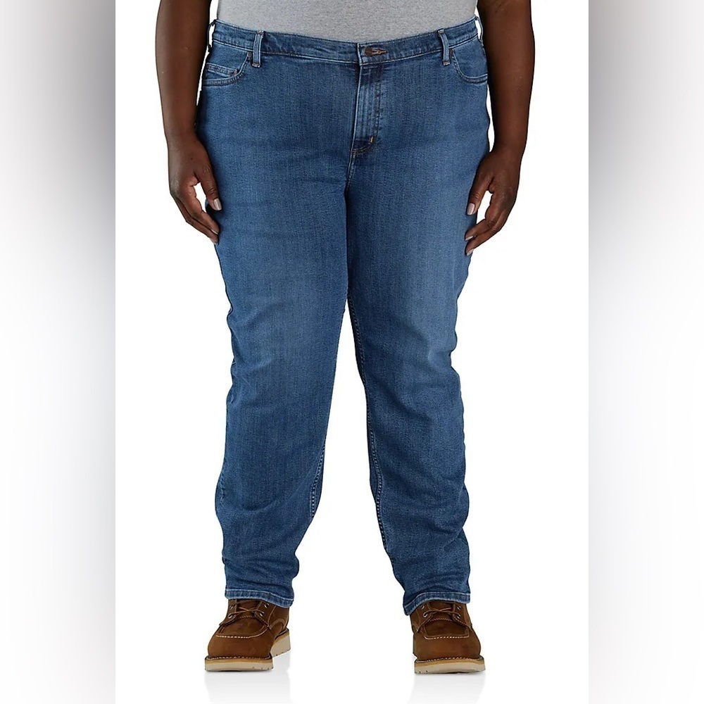 Carhartt Women’s Rugged Flex Relaxed Fit Work Jean New With Tags Size 18 Regular